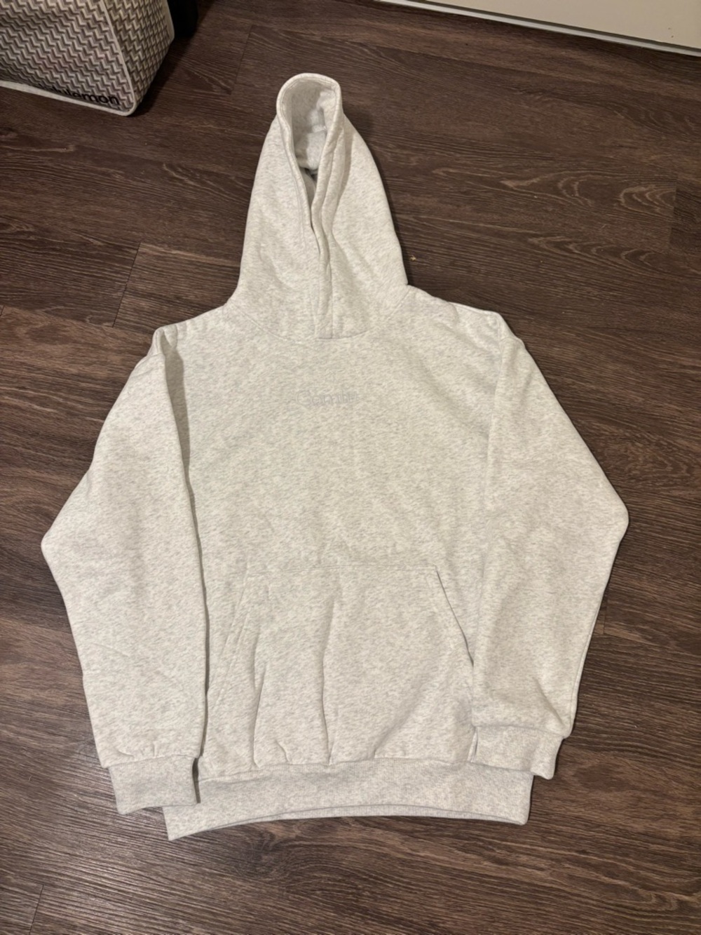 Women's Light Gray Pullover Hoodie - Cozy Everyday Sweatshirt